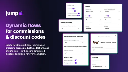 Jump: Affiliate Storefronts screenshot