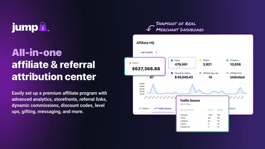 Jump: Affiliate Storefronts screenshot
