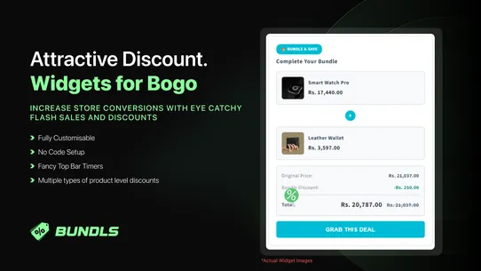 Bundls ‑ BOGO, Discount Timers screenshot