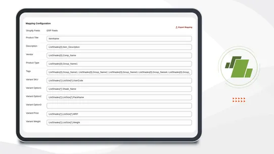 Logic ERP Integration screenshot