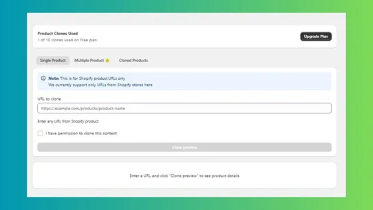 StoreHarvest ‑ Copy Products screenshot