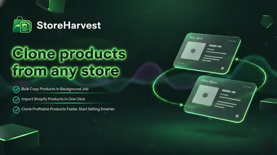 StoreHarvest ‑ Copy Products screenshot