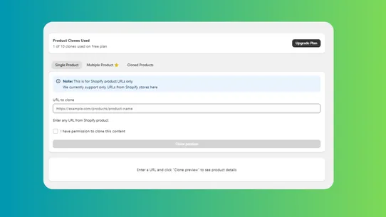 StoreHarvest ‑ Copy Products screenshot