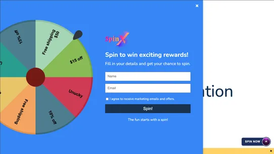 SpinX screenshot