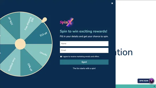 SpinX screenshot