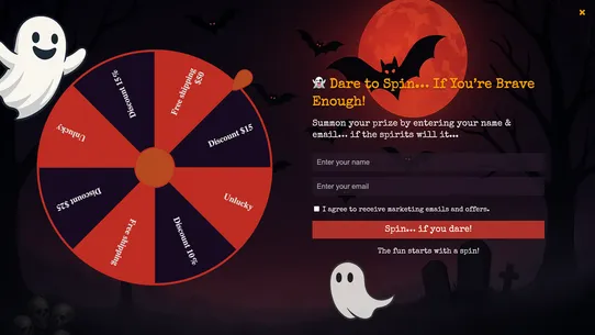 SpinX Wheel ‑ Spin to Win screenshot