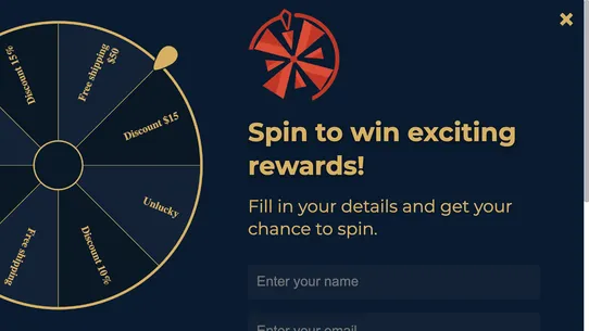 SpinX Wheel ‑ Spin to Win screenshot
