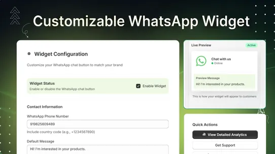 WhatsyChatt ‑ Live Chat screenshot