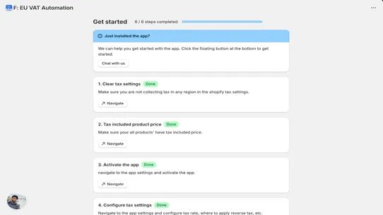 F: B2B Europe VAT Automation screenshot