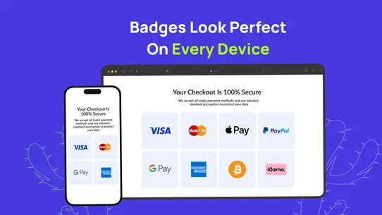 K: Trust Badges screenshot