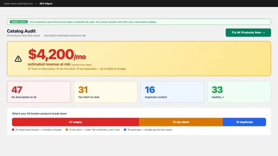 AI Product Description screenshot