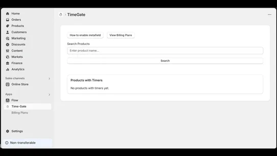 Time‑Gate screenshot