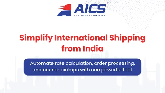 AICS International Shipping screenshot