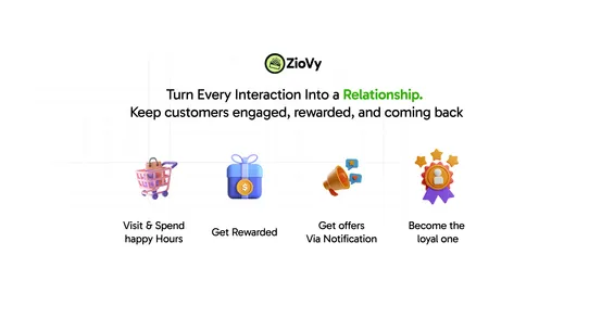 ZioVy:Gamified Reward, Loyalty screenshot