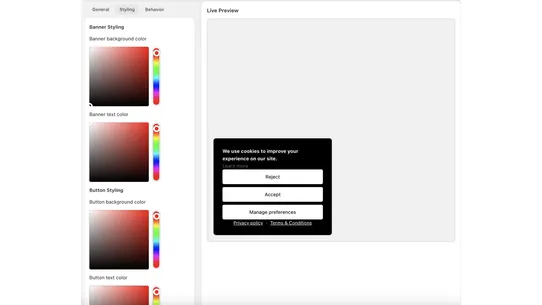 CookieBuddy: GDPR screenshot