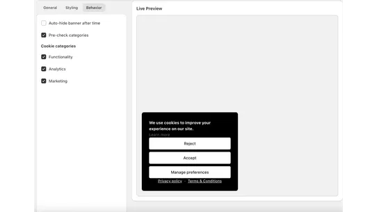 CookieBuddy: GDPR screenshot