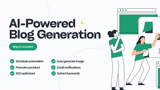BlogAgent: AI Automation &amp; SEO screenshot