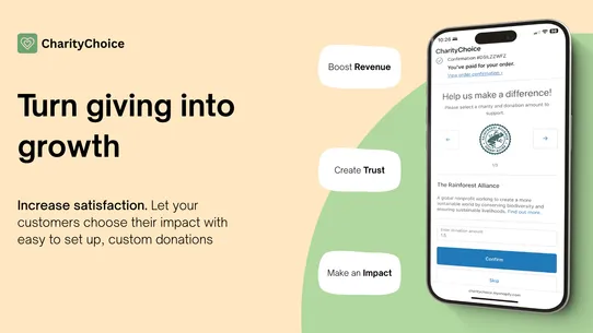 CharityChoice Donations screenshot