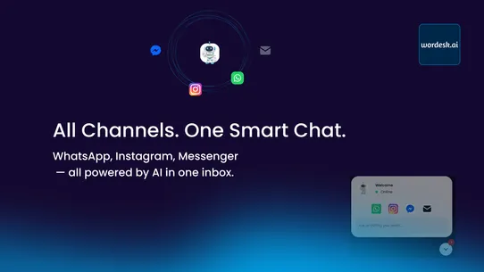 Wordesk AI Chatbot &amp; Live Chat screenshot