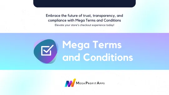 Mega Terms and Conditions screenshot