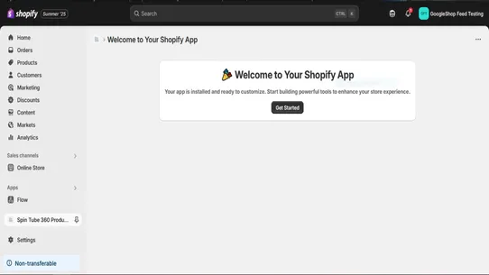 Spin Tube 360 Product Spin screenshot