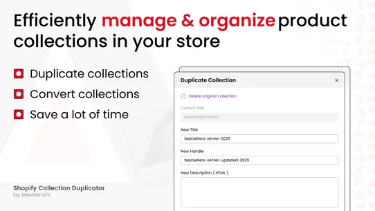 MIT Collection Duplicator screenshot
