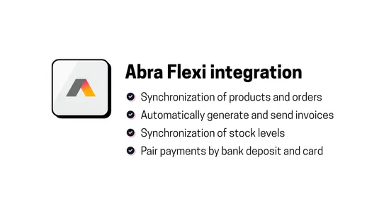 Abra Flexi • Integration screenshot