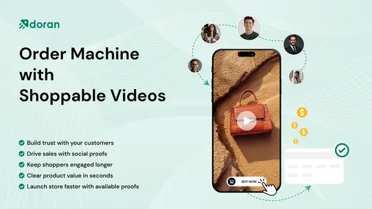 Doran Shoppable Videos &amp; Reels screenshot