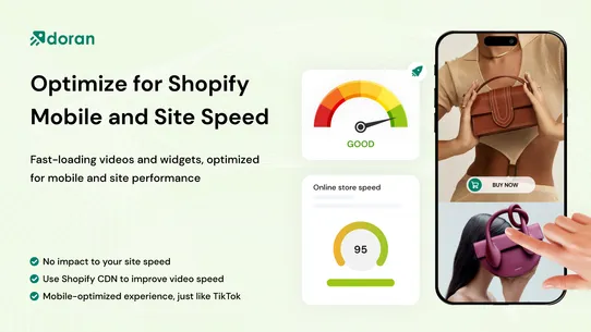 Doran Shoppable Videos &amp; Reels screenshot