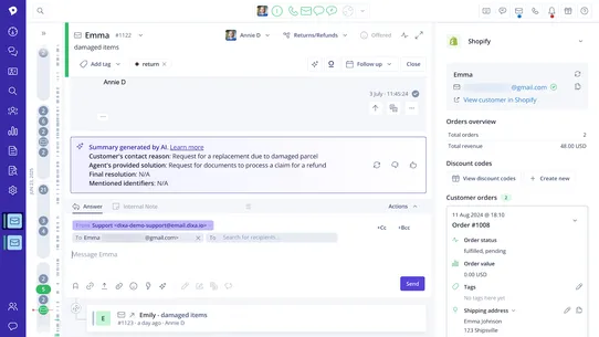 dixa screenshot