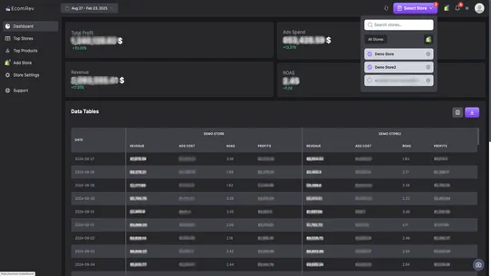EcomRev screenshot