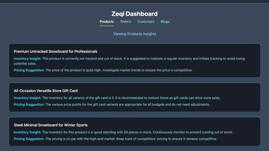 Zeqi screenshot