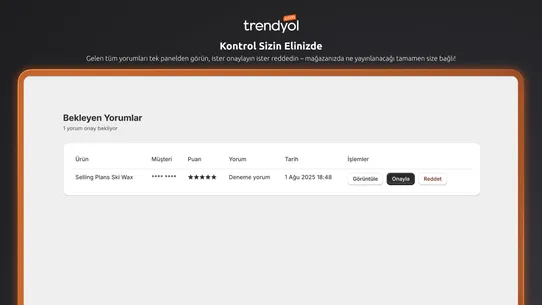 Trendyol Yorum Botu screenshot