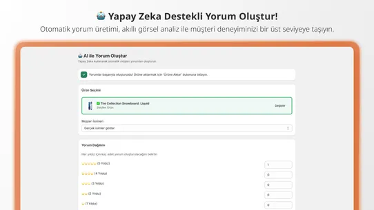 Trendyol Yorum Botu screenshot