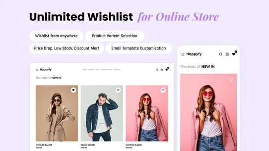 Happify Wishlist screenshot
