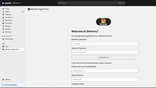 Deliveric Egypt screenshot