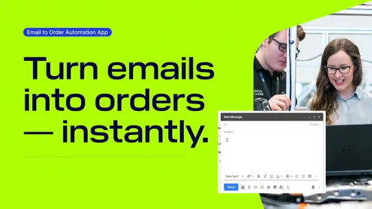 LevelOps Email to Order screenshot