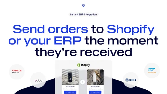 LevelOps Email to Order screenshot