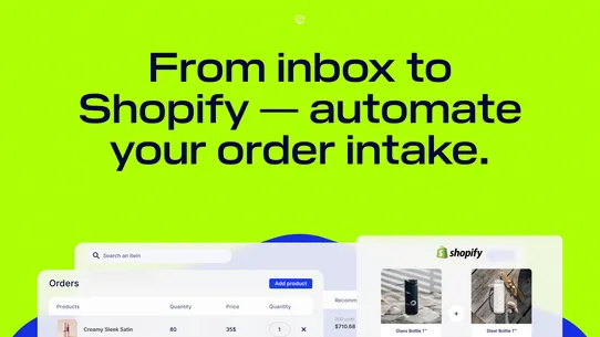 LevelOps Email to Order screenshot