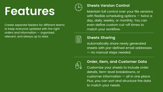 Sheets Feed ‑ Ultimate screenshot