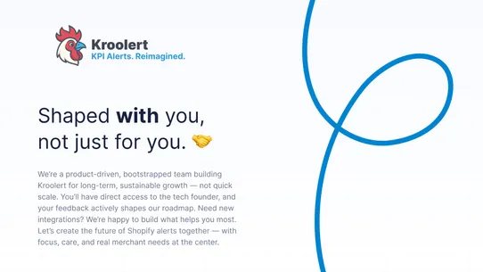 Kroolert: KPI‑Alerting screenshot