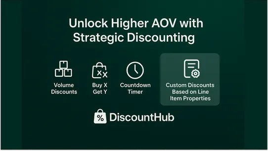 DiscountHub: Bulk &amp; Cart Sales screenshot