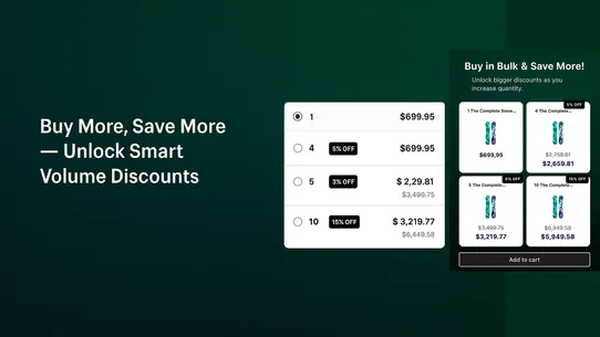 DiscountHub: Bulk &amp; Cart Sales screenshot