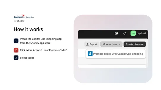 Capital One Shopping screenshot