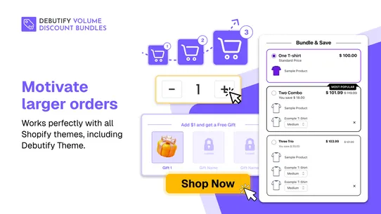 DB Volume Discount Bundles screenshot