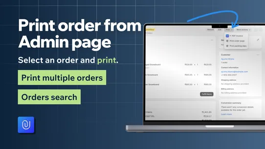 F: PDF Invoice Generator screenshot
