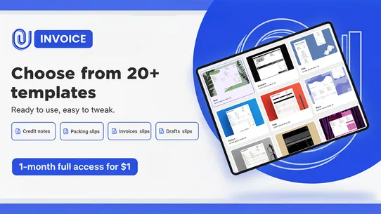 F: PDF Invoice Generator screenshot