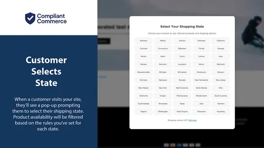 Compliant Commerce AI screenshot