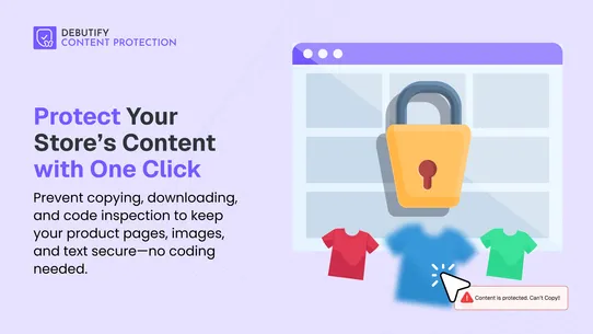 DB Content Protection screenshot