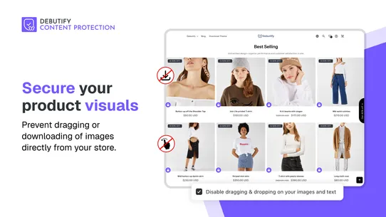 DB Content Protection screenshot